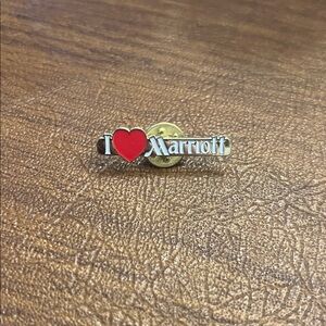 I Love Marriott Pin
